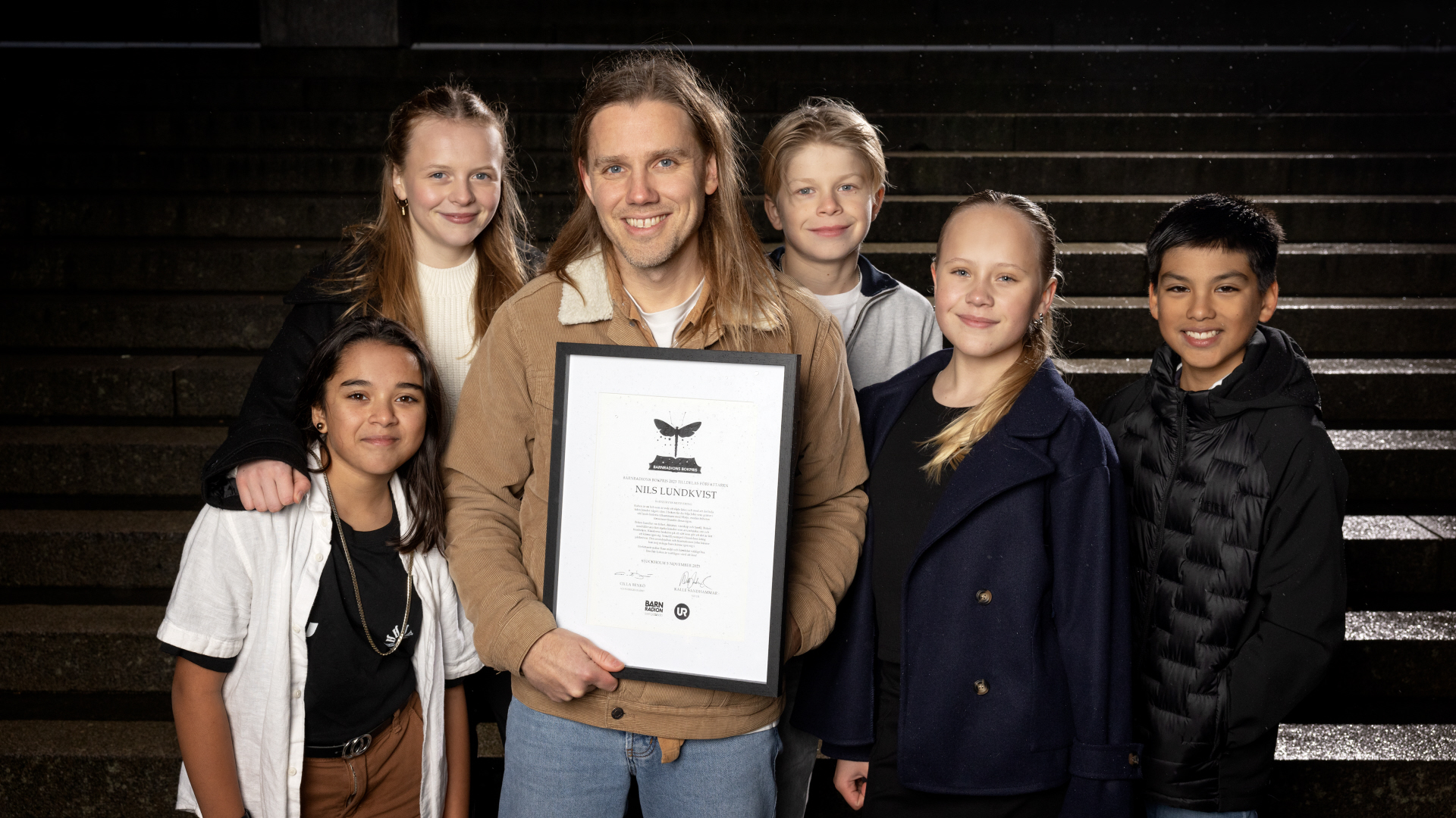 Debutanten Nils Lundkvist vinner Barnradions bokpris 2023